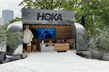 HOKA winter joy 事例